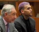 Chris Brown at Los Angeles Superior Court on March 20, 2015.