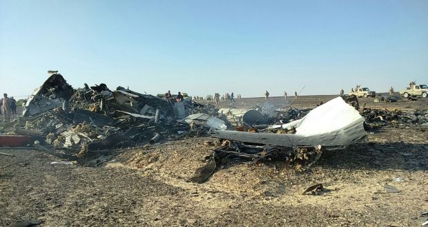 Russian Flight Wreckage