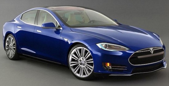 Tesla Model 3 Render