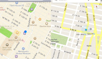 A comparison between the Google and Apple Maps Service