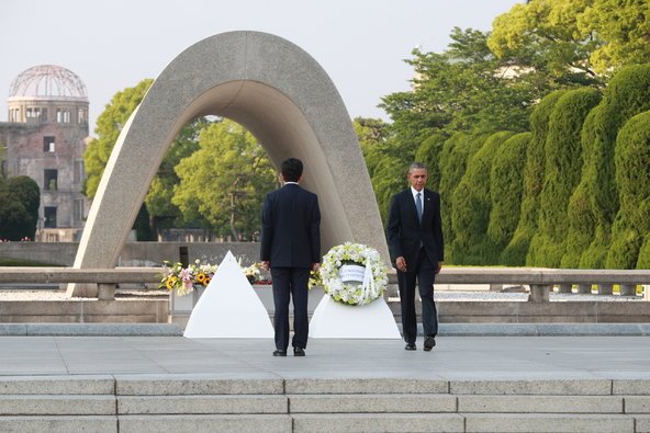 Barrack Obama & Shinzo Abe